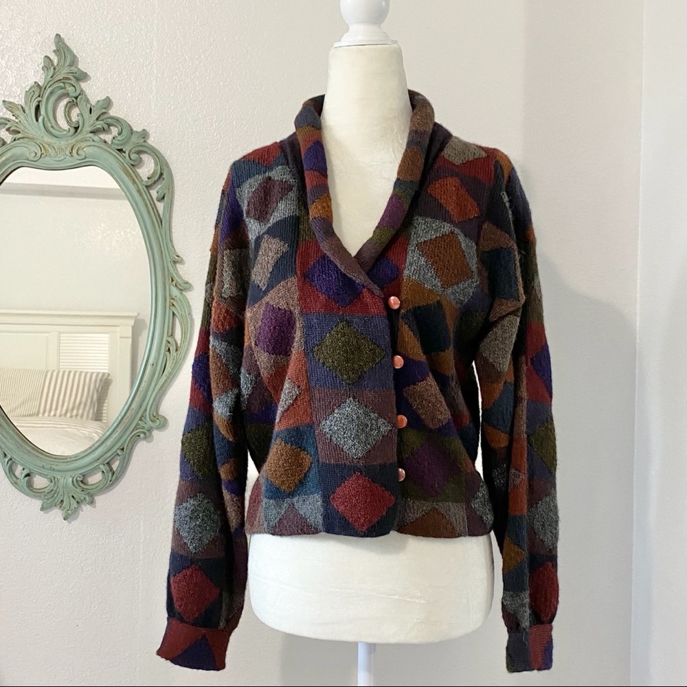 Dakota 100% Alpaca Cropped Cardigan Sweater